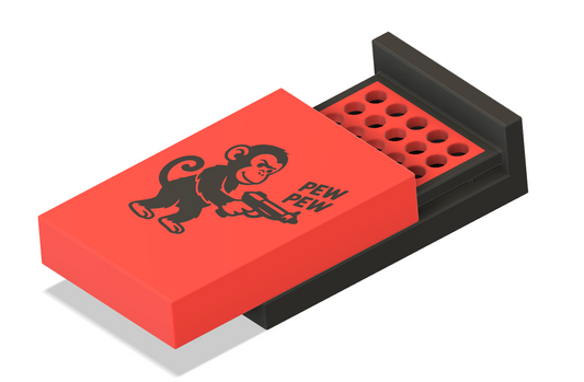 PolyGear Labs Pew Pew Series: 9mm Ammo Case